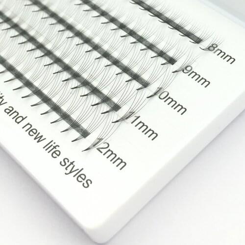 NEW Lashes 5 Lines 3d/5d Mixed length Volume fans Mink Volume Lash Extension for Professionals Pre fanned Eyelashes