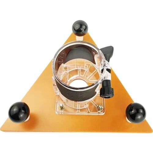 Trimming Machine Balance Board Guide Table Electric Wood Milling Triple-cornered Slotting Chamfering for Woodworking