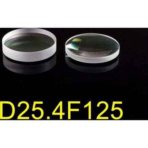 Customized Diameter 25.4mm Focal length 125mm Bochu beam expander fiber focusing lens laser engraving cutting machine dedicated