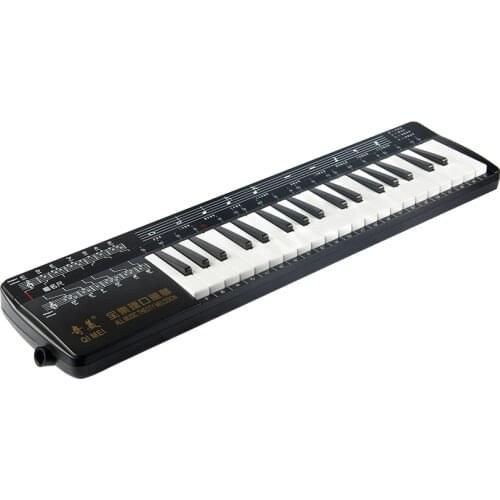 QIMEI QM37A-12 37-key All Music Theory Melodica soft case High-Quality Harmonica Playing Musical Instruments colmeia organizador