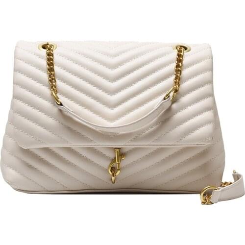 Handbags for Women Luxury Brand Shoulder Bags Large Golden Chain Female Crossbody Bag Casual Tote Ladies Flap Messenger Bag