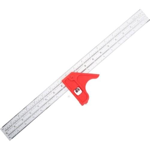 Woodworkers Edge Rule Auto-Line Drill Guide High-Precision Angle Gauge Metal Carpentry Tool Measuring
