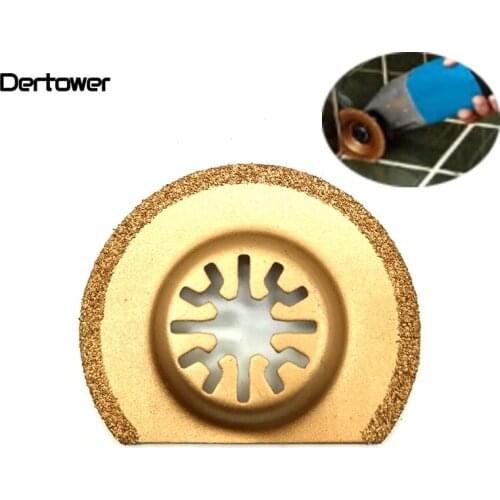 1pc 63mm Diamond Titanium Saw Blade Oscillating Multi Tool For universal treasure machines Fein Bosch Dremel TCH Power Tool