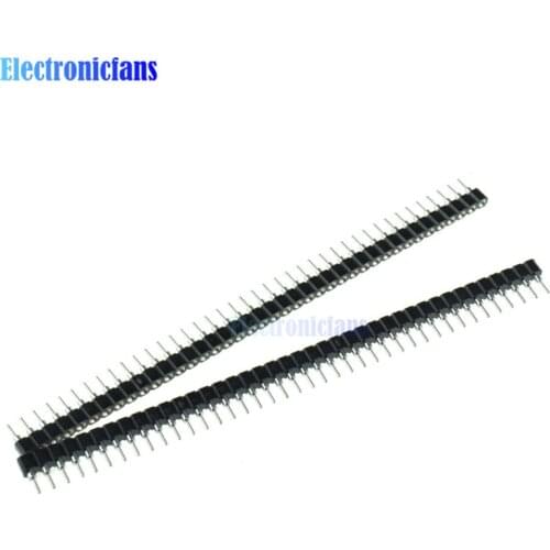 10Pcs Single Row 40Pin 2.54mm Round Female Pin Header