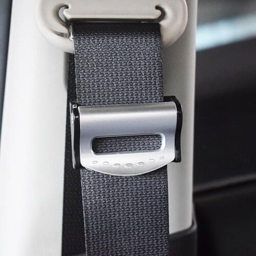 2pcs Universal Car Seat Belts Clips Safety Adjustable Auto Stopper Buckle Plastic Clip 4 Colors Interior car Accessories