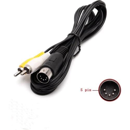 20 Pcs Composite RCA AV Cable for Sega Mega Drive 1 / Master System 1