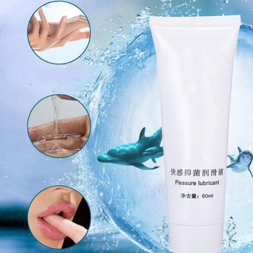 50% Hot Sale 25/60ml Water Based Sex Lubricant Vaginal Anal Gel Lube Smooth Oil Adult Product