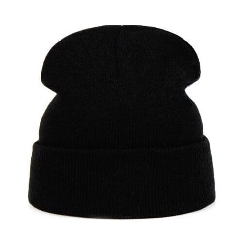 50pcs mini order Men Cusomize Beanies Embriodery Women Skullies Knitted Hat Bonnet Cap Skiing Warm Girls Boys