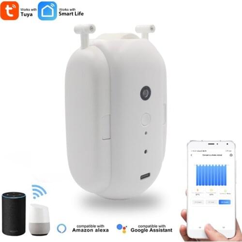 Automatic curtain machine smart blue tooth without track installation smart curtain robot