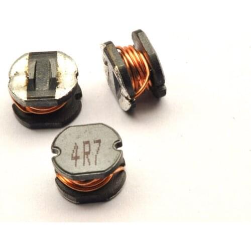 Free shipping 100pc smd inductor CD75 2.2UH 3.3UH 4.7UH 6.8UH 10UH 2A Winding SMD Power Inductor Wire Wound inductor 2A