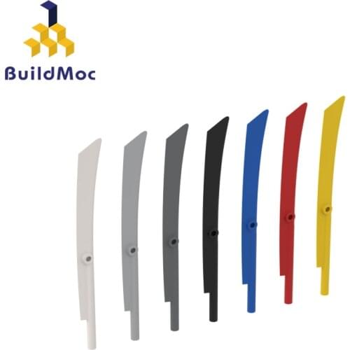 BuildMOC 98137 1x10 long knife For Building Blocks Parts DIY Construction Creative gift Toys