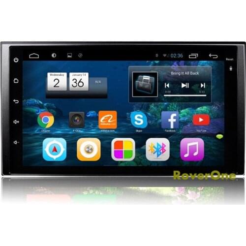Pure Android 4.4 Universal 2Din Autoradio 7'' Car Radio Stereo GPS Navigation Multimedia Media Head Unit Audio Video Player