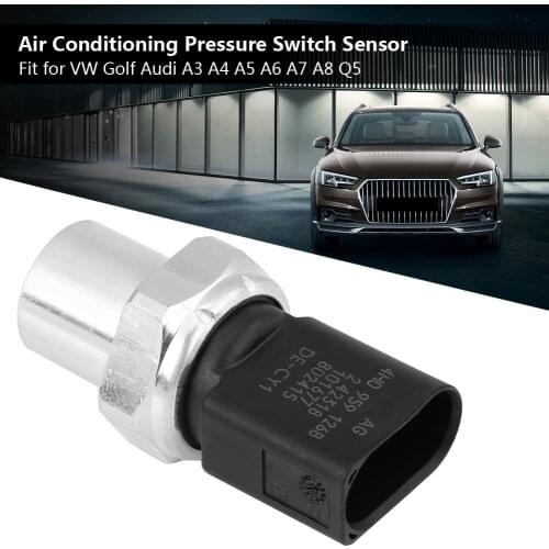 1Pcs Air Conditioning Pressure Switch Sensor 4H0959126B for VW Golf Audi A3 A4 A5 A6 A7 A8 Q5 Car Accessories