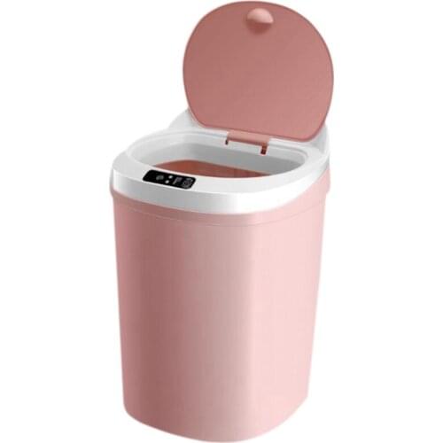 Induction Trash Can Automatic Touchless Dustbin Eco-Friendly Infrared Sensor Garbage Bin Kitchen Bath Home