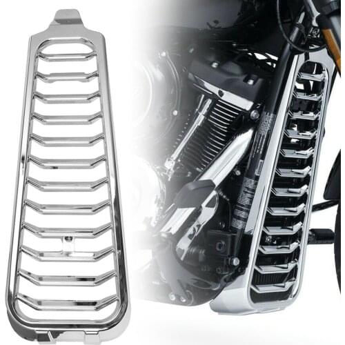 Motorcycle Chrome Front Bottom Spoiler Mudguard Air Dam Chin Fairing For Harley Softail M8 2018-2020