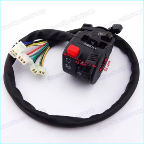 New Handle Switch Control 11Wires 4 functions with choke Lever for 50cc 110cc 125cc 150cc 200cc 250cc ATV Quad