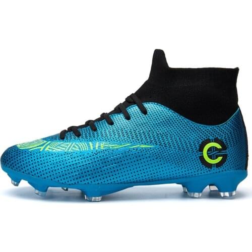 2021 New Football Shoes chuteira futebol Cleats Soccer Shoes Sneakers Men Soccer Boots outdoor Athletic futbol Parent-Kid Shoes