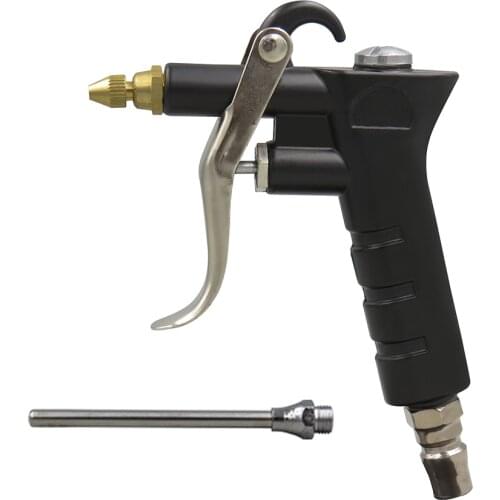 Air Blow Gun Red Plastic Handle Angled Bent Nozzle Air Duster Blow Gun Cleaner Air Blower uster Blow Dust Gun Pneumatic Tool