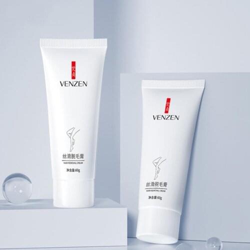 Portable Hair Removal Cream Painless Gentle Cleansing Moisturizing Without Irritation Depilatory Smoothing 1 Pcs