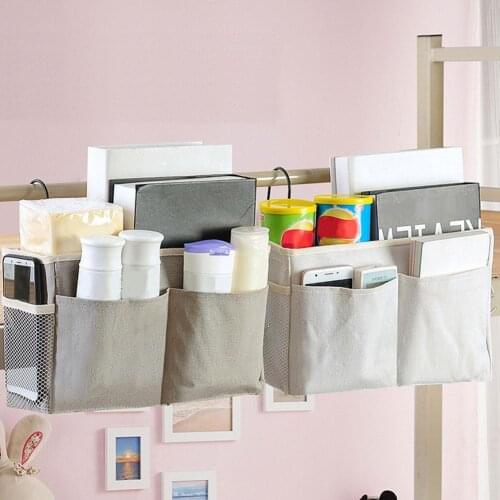 Bedside Bed Pocket Sofa Side Storage Organizer Hanging Bag Remote Control Phone Magazine Storage Rangement Gift Bag Pastry Bag