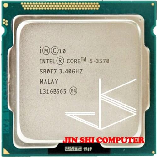 Intel I5 3570 i5 3570 Processor Quad-Core 3.4Ghz L3=6M 77W Socket LGA 1155 Desktop CPU