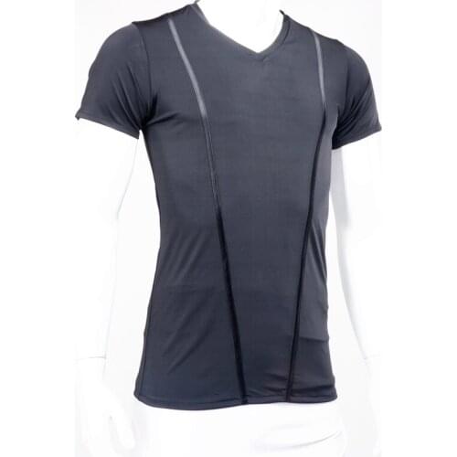 Ballroom dance modern dance V collar shirt latin Dance Costume MS01002