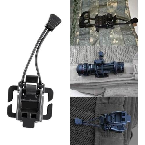 Outdoor Backpack Clip Molle Walking Accessories Multifunctional Backpack Accessories Gear Buckle Hanging Bracket Military Z8G1