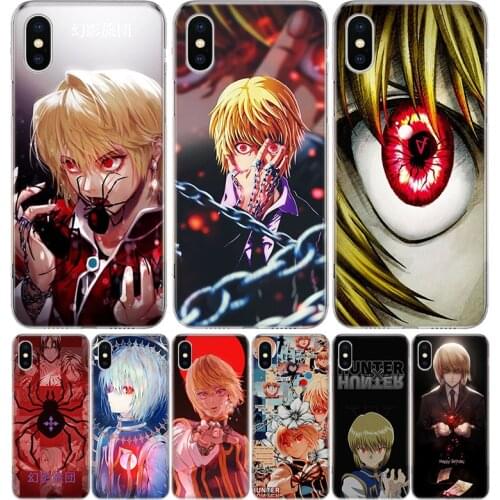 Hunter X Hunter Kurapika Silicon Phone Case For Apple IPhone 11 12 Pro X XR XS Max 7 8 6 6S Plus 7G 6G 5S SE + Pattern Cover Coq
