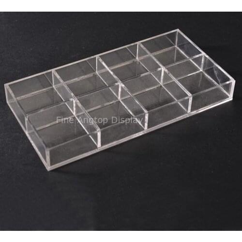 Acrylic Beads Kit Box Storage Craft For Jewelry Making Accessories Organizer With 8 Compartments