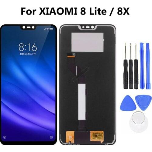 Replacement LCD Display Touch Screen Digitizer Repair Parts for Xiaomi 8 Lite/8X
