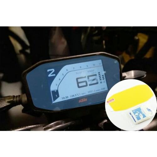 Cluster Scratch Protection Film Screen Protector for KTM DUKE 690 R 2016-2017