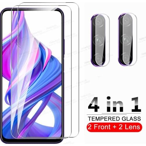 4in1 Camera Protective Glass For Huawei Honor 9X Lite 9 Light On Xonor Honer 9A 9S 9C Honor9 A C S X Screen Protector Cover Film