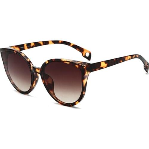 Longleeper Luxury Brand Women Sunglasses Cat Eye Retro Glasses Frame Oval Cateye Sunglasses Lady Shades Glasses UV400 Goggles