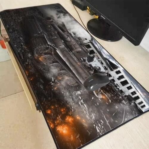 Mairuige World of Tanks Large Lock Edge Mouse Pad Mat Whole Desk Table Mousepad Office Cushion Super Big 60cm 70cm 80cm 90cm