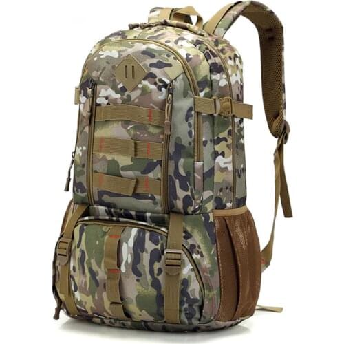 50L Top Quality Large Waterproof Military Tactical Backpack Hunting Hiking Camping Rucksack Army Backpack Travel Backpack