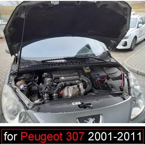Damper for Peugeot 307 2001-2011 Front Hood Bonnet Modify Gas Struts Shock Lift Supports