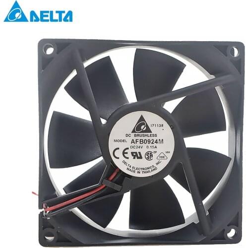 For Delta AFB0924M 9025 Double ball 9cm 92x92x25mm DC 24V 0.15A quiet inverter power supply cooling fan