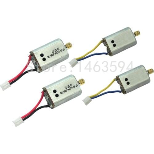 Motor for WL Q303 RC Drone quadcopter spare parts WLtoys Q303 Q303A Q303B Q303C engine 2 Clockwise+2 Anti-clockwse