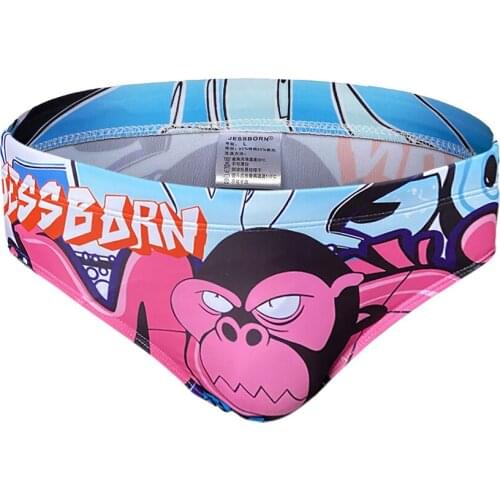 JESBONY Men's Briefs With Print