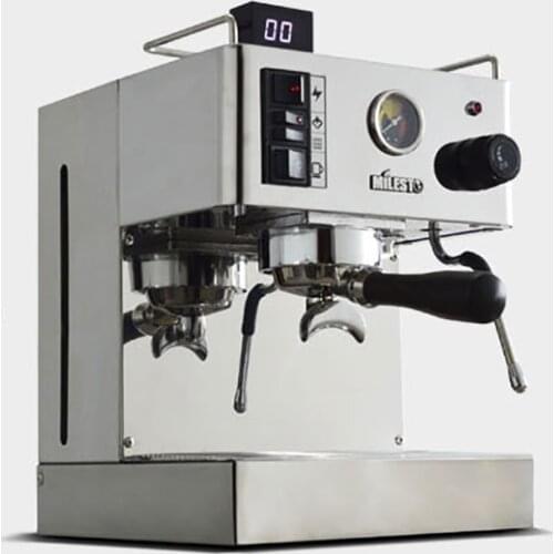 Espresso Coffee Machine Italian 9 Bar Semi-automatic Milk Frother 220V Coffee Maker Household Coffee Machine EM-18