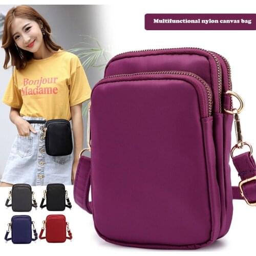 Korean Version Waterproof nylon oxford cloth bags Women Shoulder Bag Famous Designer Small Crossbody Bag Ladies Handbag Pocket