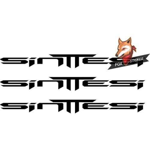 Bicycle frame stickers road bike mountain bike MTB Track bike TT bike cycle decal reflective stickers for SINTESI stickers