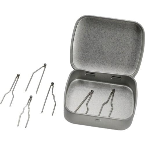 Pyrography Tips 6 Pieces Wood Burning Wire Nibs Ball Tips for Wood Burning Tool Kit Pyrography Kit