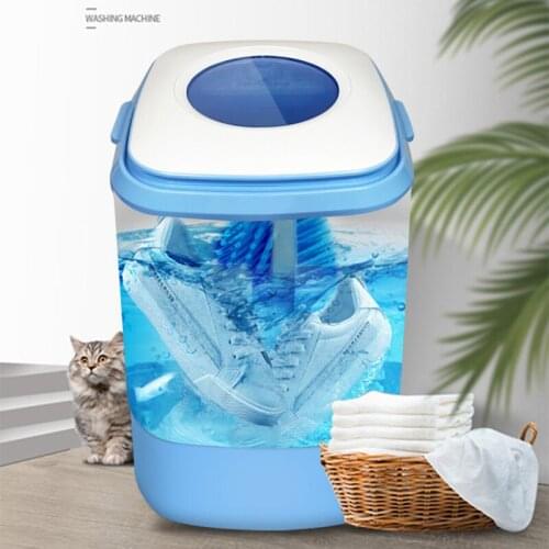 The New Shoe Washing Machine Is A Detachable Household Shoe Washing And Washing Machine With Integrated Blue Light Antibacterial