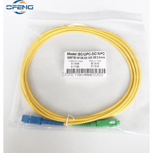SC/UPC-SC/APC fiber Optical Patch Cord Fiber Optic Patch Cable Single Mode Jumper 1m, 2m, 3m, 5m, 10m