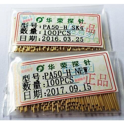 PA50-H SK4 or NEW Huarong Probe 0.68MM Test Needle Burner Pogo Needle