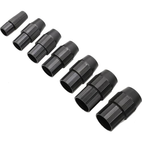 2pcs Plastic Telescopic Tube Connector Dip Net Pole Telescoping Pipe Twist Clamp Fixed Lock for DIY Outdoor Hobby CFK Rohre