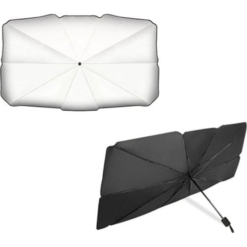 Beach Umbrella Car Sunshade Anti-UV Parasol Windshield Cloth Anti-UVFoldable Heat-insulating Sunshade Car Protection Accessories