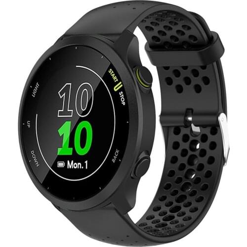 20mm WatchBand for For Garmin Forerunner158/55 Watch Silicone Smart Watch Band Outdoor Sports Waterproof