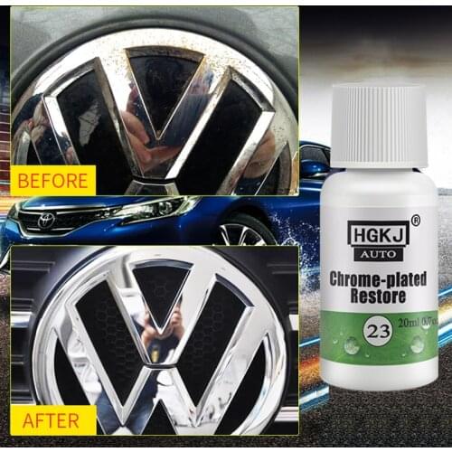 HGKJ 23 Car Rust Remover Spray 20ML Chrome Refurbishment Polishing Anti-Rust Lubricant Tool Metal Corrosion Protection